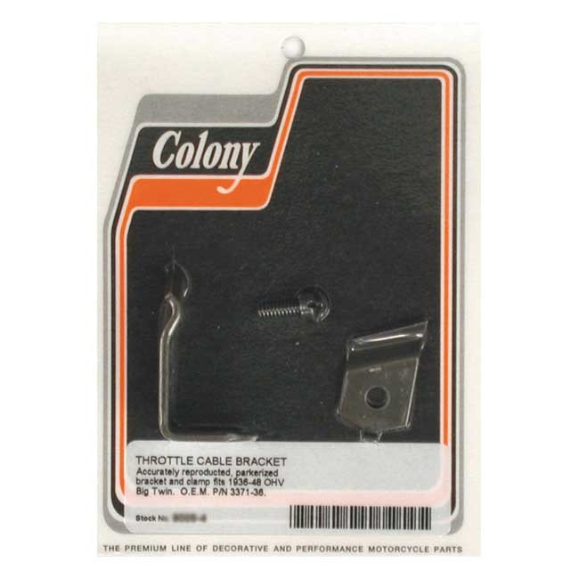 Colony Throttle Clamp 36-48 Ohv B.T.