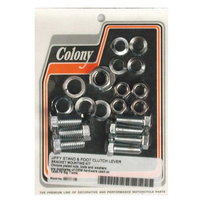 Colony Jiffy & Foot Clutch Mount Kit 36-78 B.T.