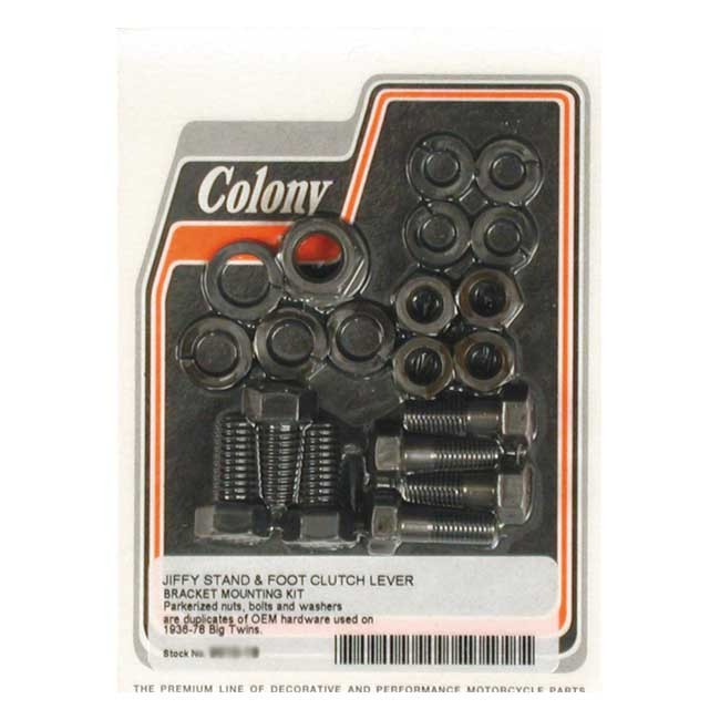 Colony Jiffy & Foot Clutch Mount Kit 36-78 B.T.