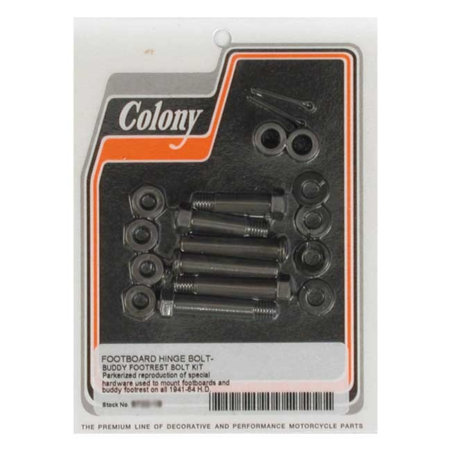 Colony Floorboard & Pass. Peg Mount Kit 41-64 H-D