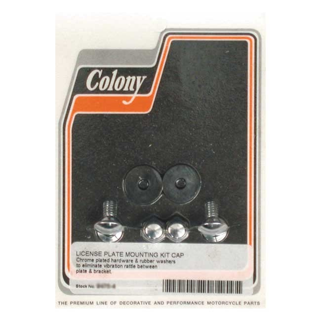 Colony License Plate Mount Kit Multifit