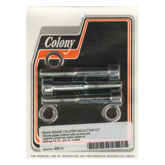Colony Caliper Mount Bolt Kit 00-05 All Fxst And Flstf, 00-03 Xl, 02-0