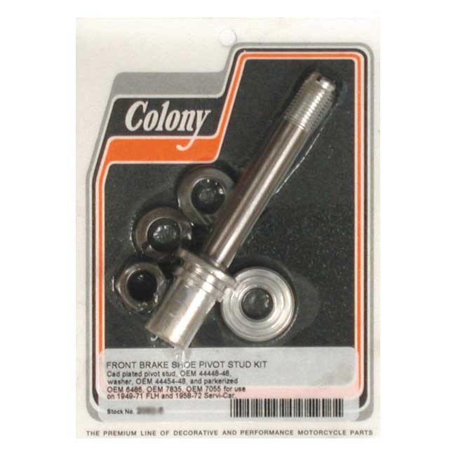 Colony Brake Pivot Stud Drum Brake 49-71 Fl, 58-71 45