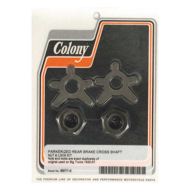 Colony Brake Shaft Lock & Nut Kit 30-57 B.T.