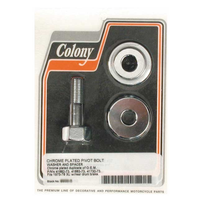 Colony Brake Anchor Pivot Bolt Kit 73-78 Xl