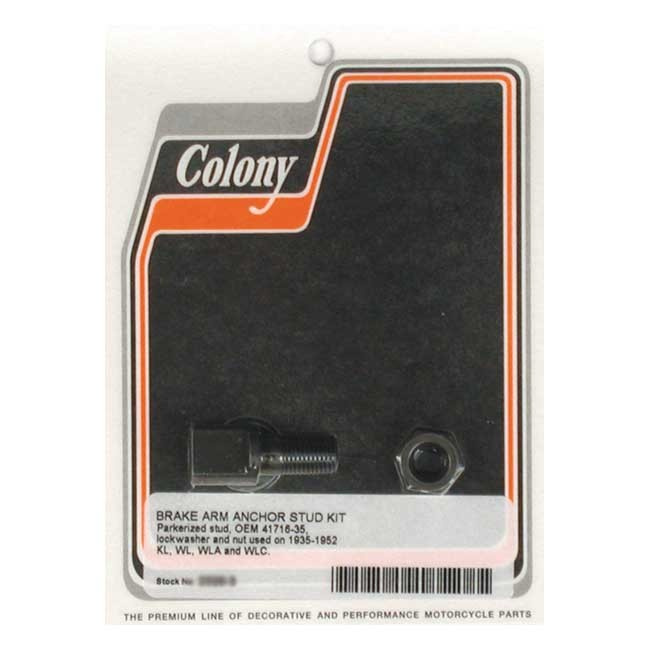 Colony Brake Arm Anchor Stud Kit 35-42 45