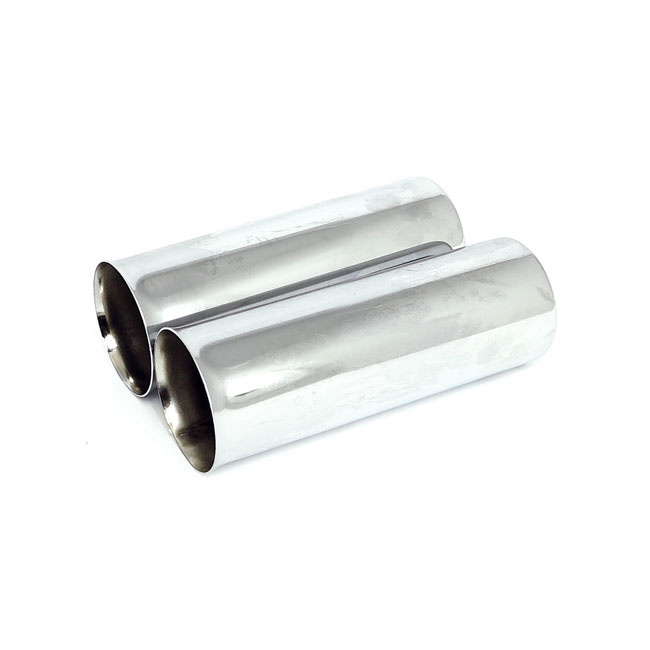 Chrome 11 Inch Shock Covers Fits 519940 73-86 Fl, Fx Shocks