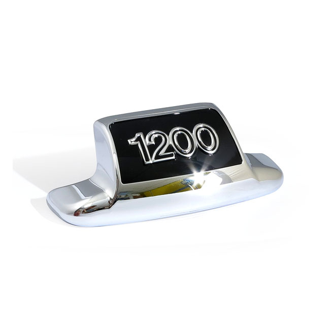 Rear Fender Tip -1200-. Chrome 49-84 B.T.