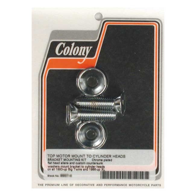 Colony Motor Mount Bolt Kit 00-17 Softail