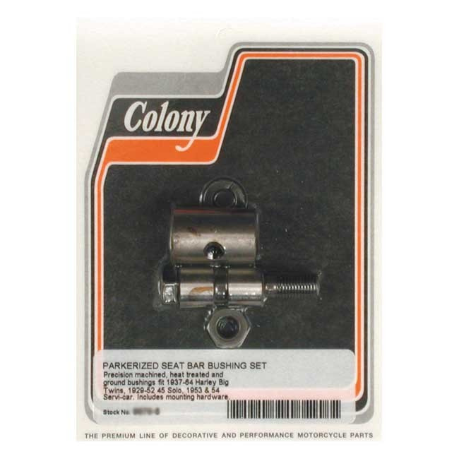 Colony, T-Bar Bushing Kit. Black 37-64 B.T., 29-52 45
