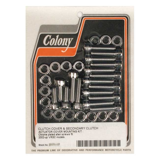 Colony Clutch Cover Mount Kit 02-17 V-Rod