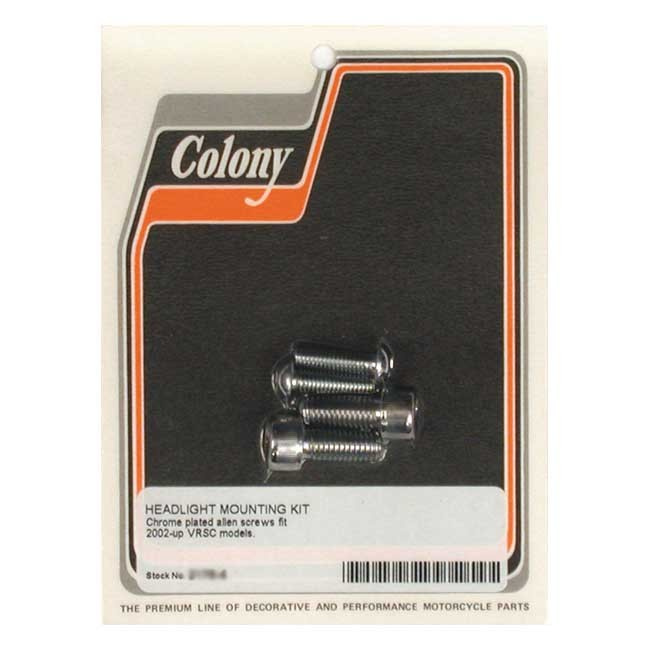 Colony Headlamp Mount Kit 02-17 V-Rod