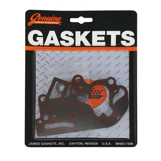 James, oil pump gasket & seal kit. Evo B.T. RCM 92-99 Evo Big Twin (NU