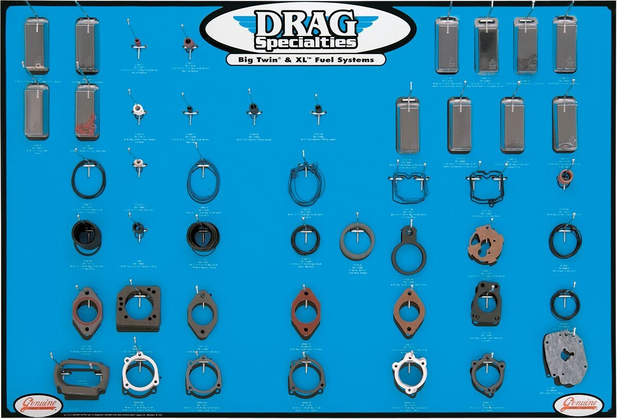 Drag Specialties Display For Fuel System Gasket Display Gasket Fuel Sy