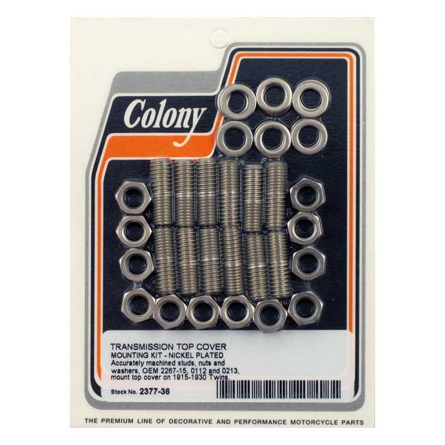Colony Transm Top Cover Mount Kit 1915-1930 H-D