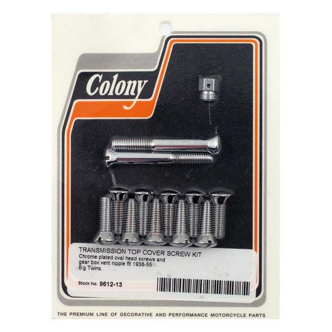 Colony Transm Top Cover Screw Kit 36-55 B.T.