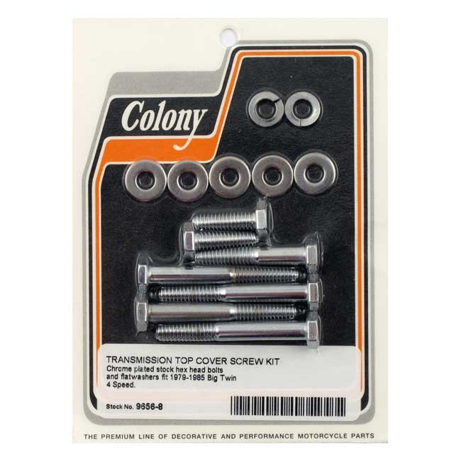 Colony Transm Top Cover Screw Kit 79-85 4-Sp B.T.
