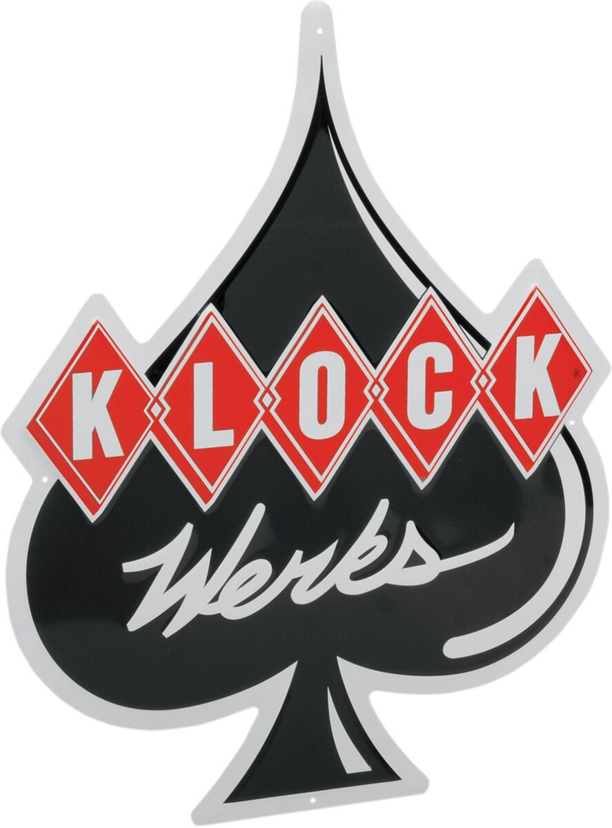 Klock Werks Metal Sign Klock Werks Tacker Sign