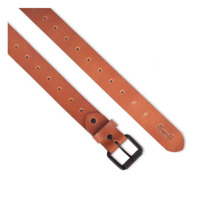 Trip Machine Belt Single Pin Vintage Tan Large (36 - 38) The Trip Mach