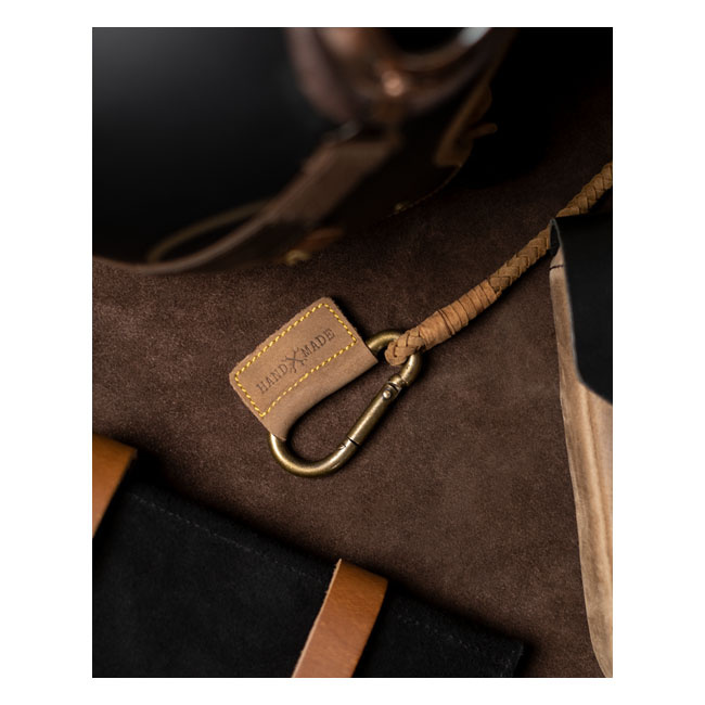 Trip Machine Braided Key Chain Tobacco Complete Length With Carabiner