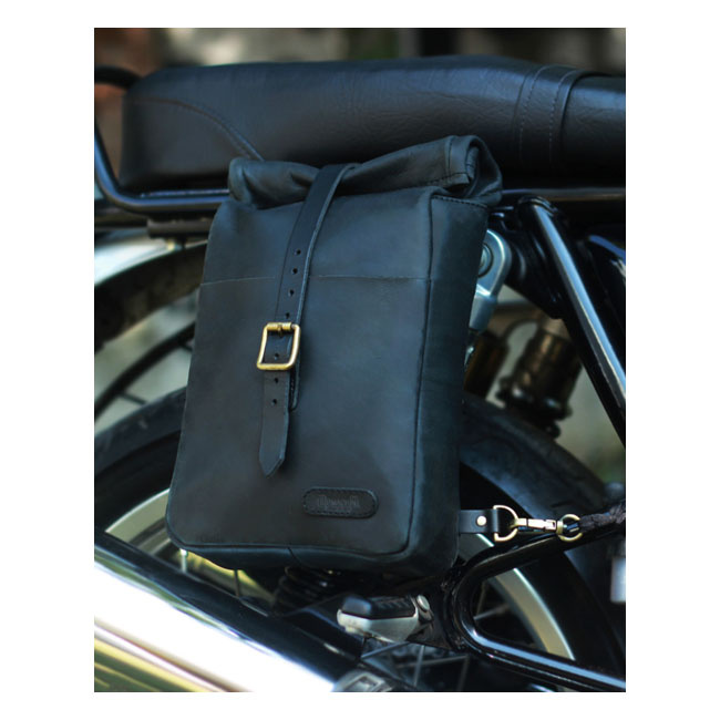 Trip Machine, Mini Saddlebag. Black Universal The Trip Machine Mini Pa