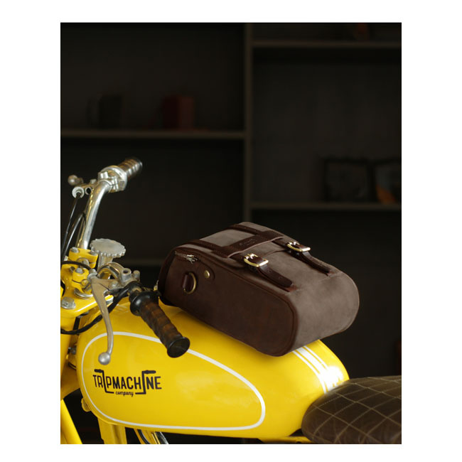 Trip Machine, Tank And Tail Bag. 4.4 Liter. Tobacco Brown Universal Pe