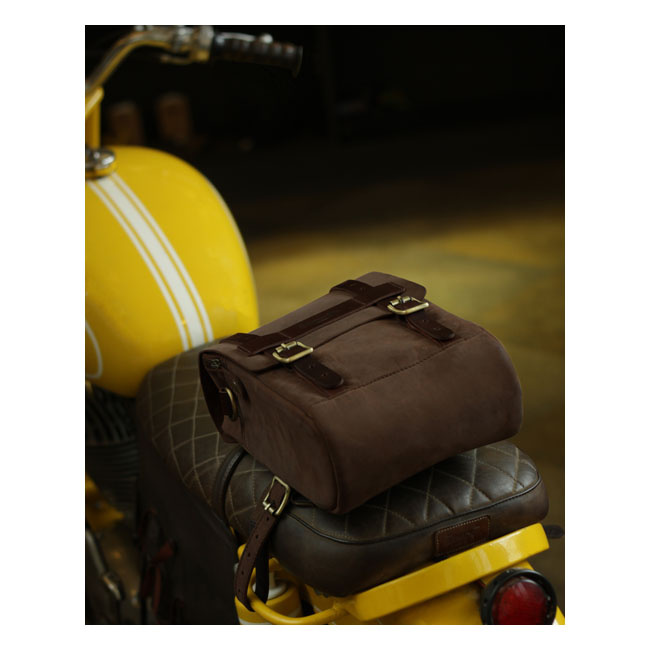 Trip Machine, Tank And Tail Bag. 4.4 Liter. Tobacco Brown Universal Pe
