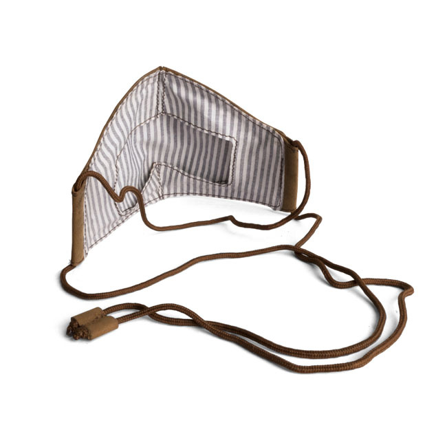 Trip Machine Face Mask Tobacco Brown One Size Fits Most The Trip Machi
