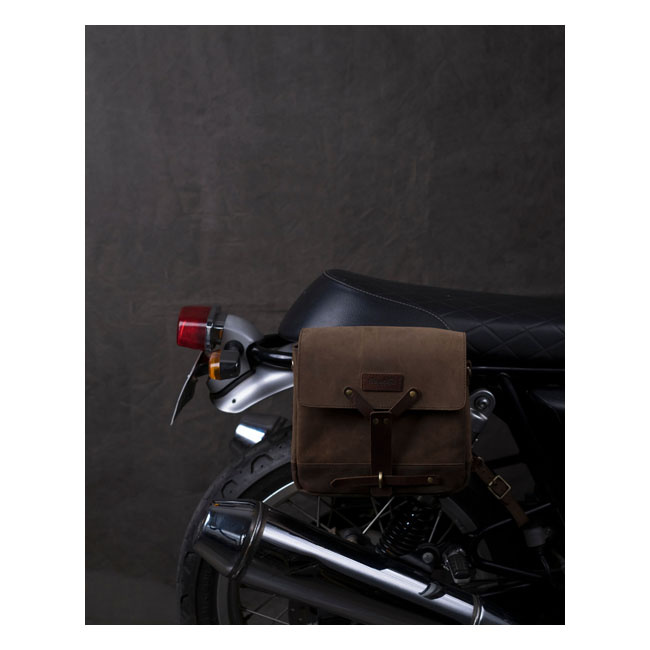 Trip Machine, Messenger Bag. Tobacco Brown Universal Inspired From The