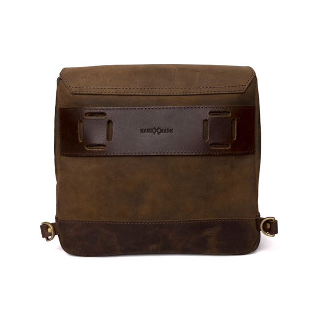 Trip Machine, Messenger Bag. Tobacco Brown Universal Inspired From The