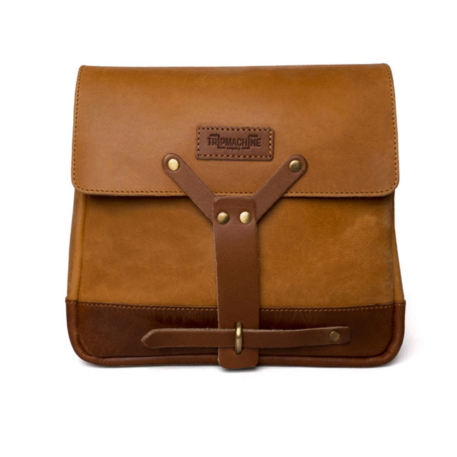 Trip Machine, Messenger Bag. Vintage Tan Universal Inspired From The S