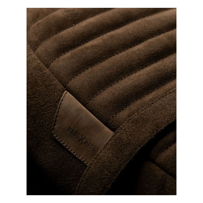 Trip Machine Touring Seat Re Twins Tobacco Suede Royal Enfield 7.5 Cm