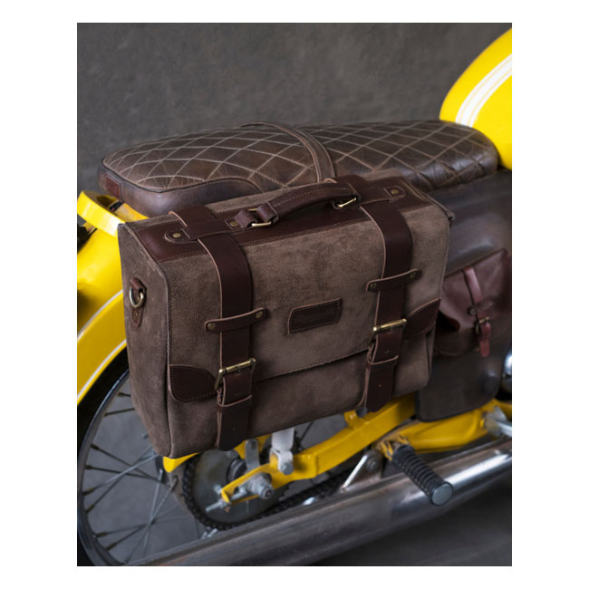 Trip Machine, Warrior Saddlebag. Tobacco Brown 15 X 11 X 5 Inches Prob