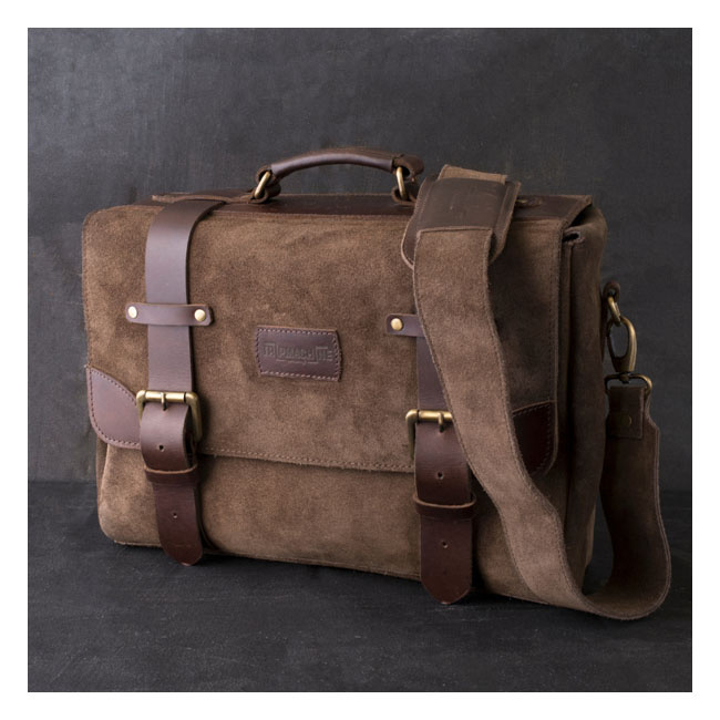 Trip Machine, Warrior Saddlebag. Tobacco Brown 15 X 11 X 5 Inches Prob