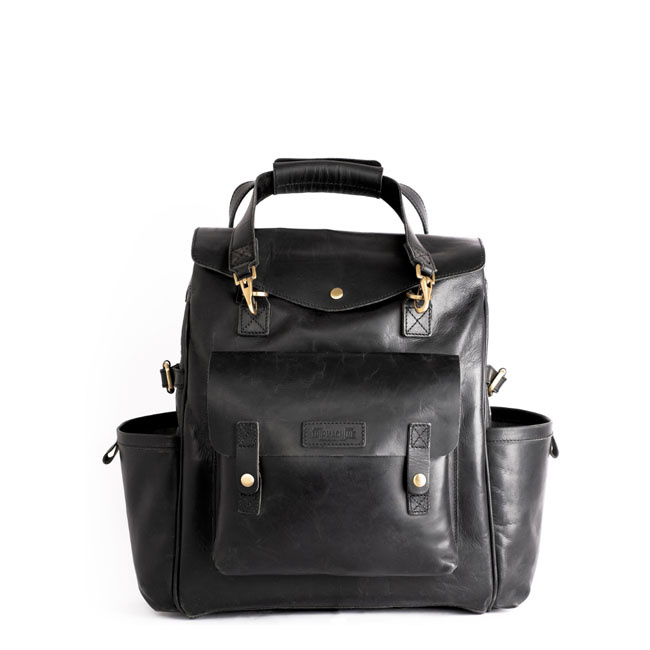 Trip Machine, Outlander Saddlebag. Black Universal The Handcrafted Hea