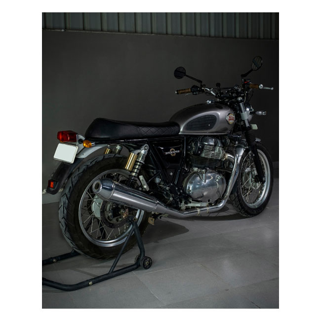 Trip Machine, Classic Leather Tank Pad Set. Black Suede Universal Hand