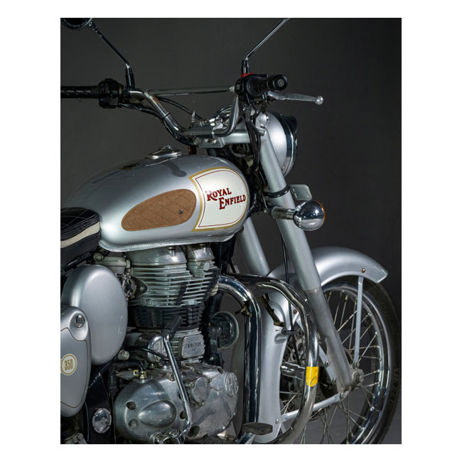 Trip Machine, Mini Diamond Tank Pads. Tobacco Universal Handmade Leath