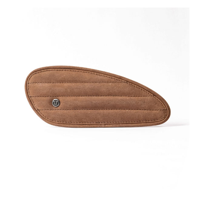 Trip Machine, Mini Classic Leather Tank Pads. Tobacco Universal Handma