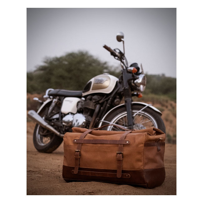 Trip Machine, Outlaw Duffle Bag. 50 Liter. Vintage Tan 26 X 51 X 35 Cm