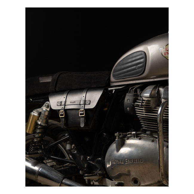 Trip Machine, Wingman Side Panel Bag Set. Black 18-24 Royal Enfield 65