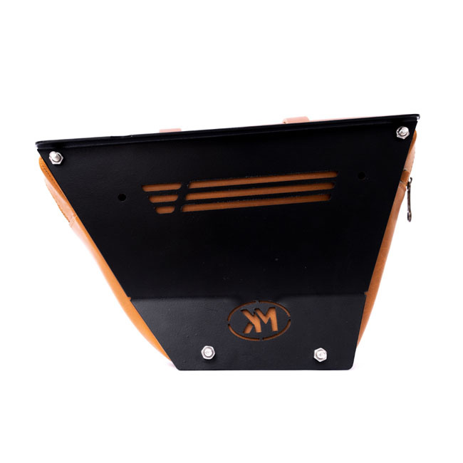 Trip Machine, Wingman Side Panel Bag Set. Vintage Tan 18-24 Royal Enfi