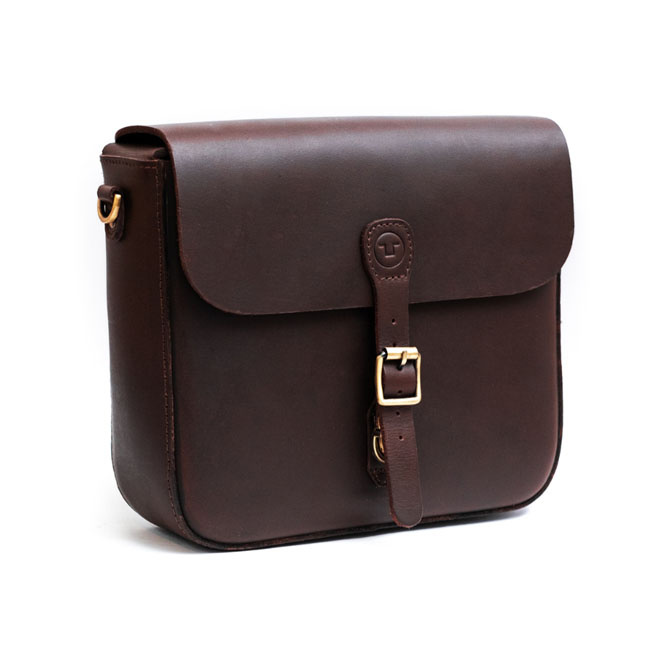 Trip Machine, 'Classic' Saddlebag. Caffeine Brown On Your Bike Or Shou