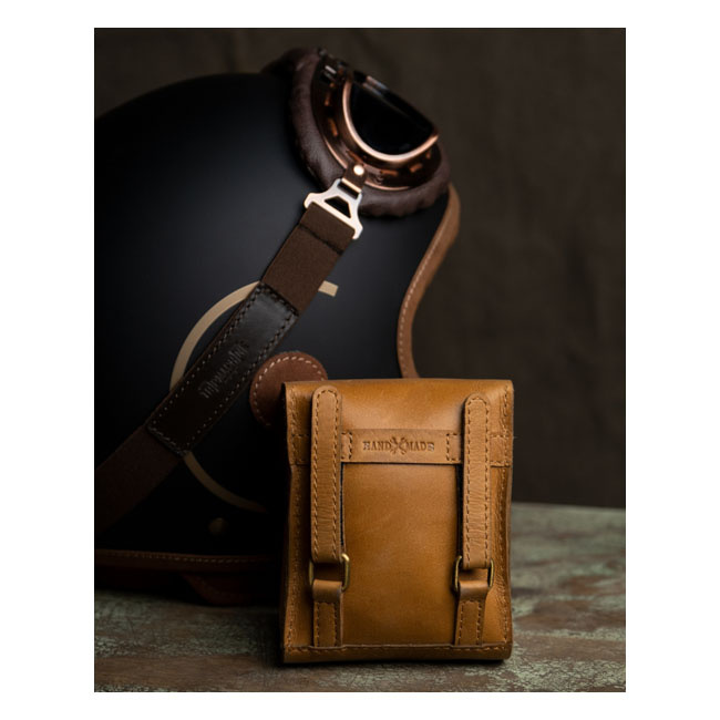 Trip Machine Trooper Helmet Bag Vintage Tan One Size Fits Most Helmets