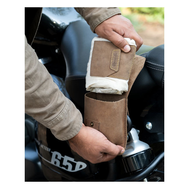 Trip Machine Trooper Helmet Bag Tobacco Brown One Size Fits Most Helme