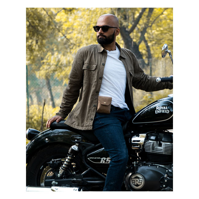 Trip Machine Trooper Helmet Bag Tobacco Brown One Size Fits Most Helme