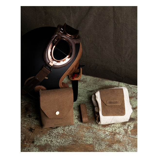 Trip Machine Trooper Helmet Bag Tobacco Brown One Size Fits Most Helme