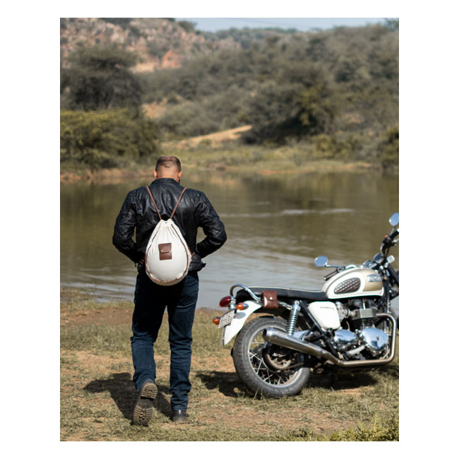 Trip Machine Trooper Helmet Bag Cognac One Size Fits Most Helmets The