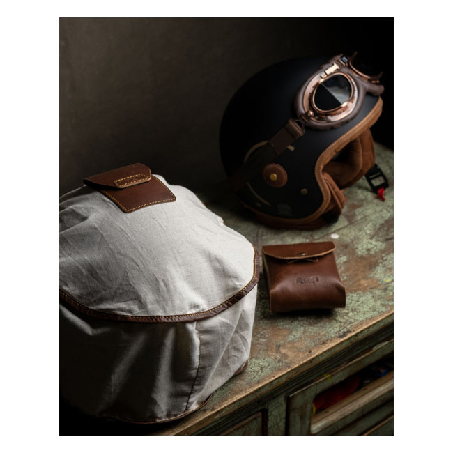 Trip Machine Trooper Helmet Bag Cognac One Size Fits Most Helmets The