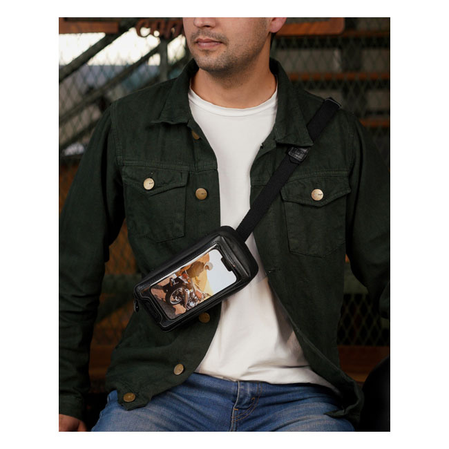 Trip Machine, Navigator Bag. Black Universal With The Trip Machine Nav