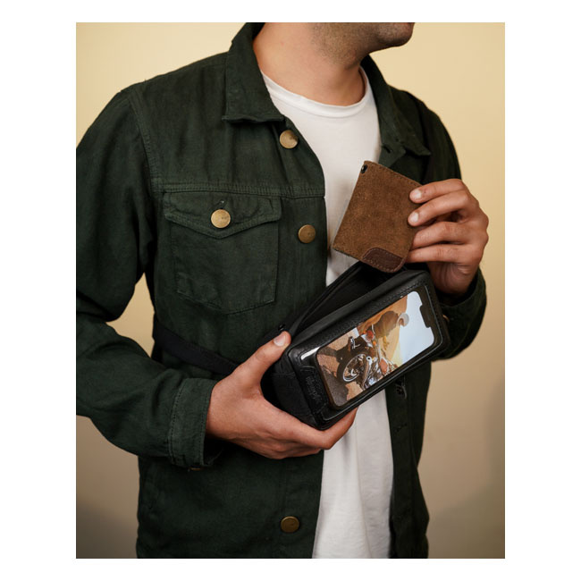 Trip Machine, Navigator Bag. Black Universal With The Trip Machine Nav